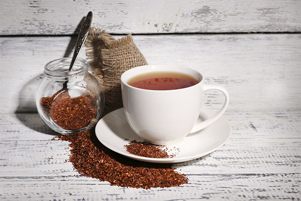 Rooibos arbatos nauda ir žala