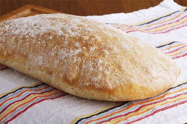 Ciabatta gaminimo pramoniniu mastu etapai