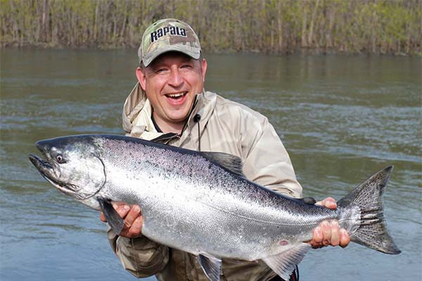 Kaip gaudyti Chinook lašišas